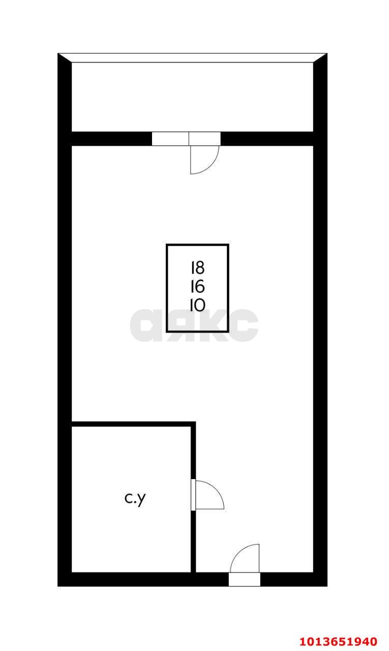 Фото №6: Студия 20 м² - Краснодар, Камвольно-суконный Комбинат, ул. Магистральная, 11