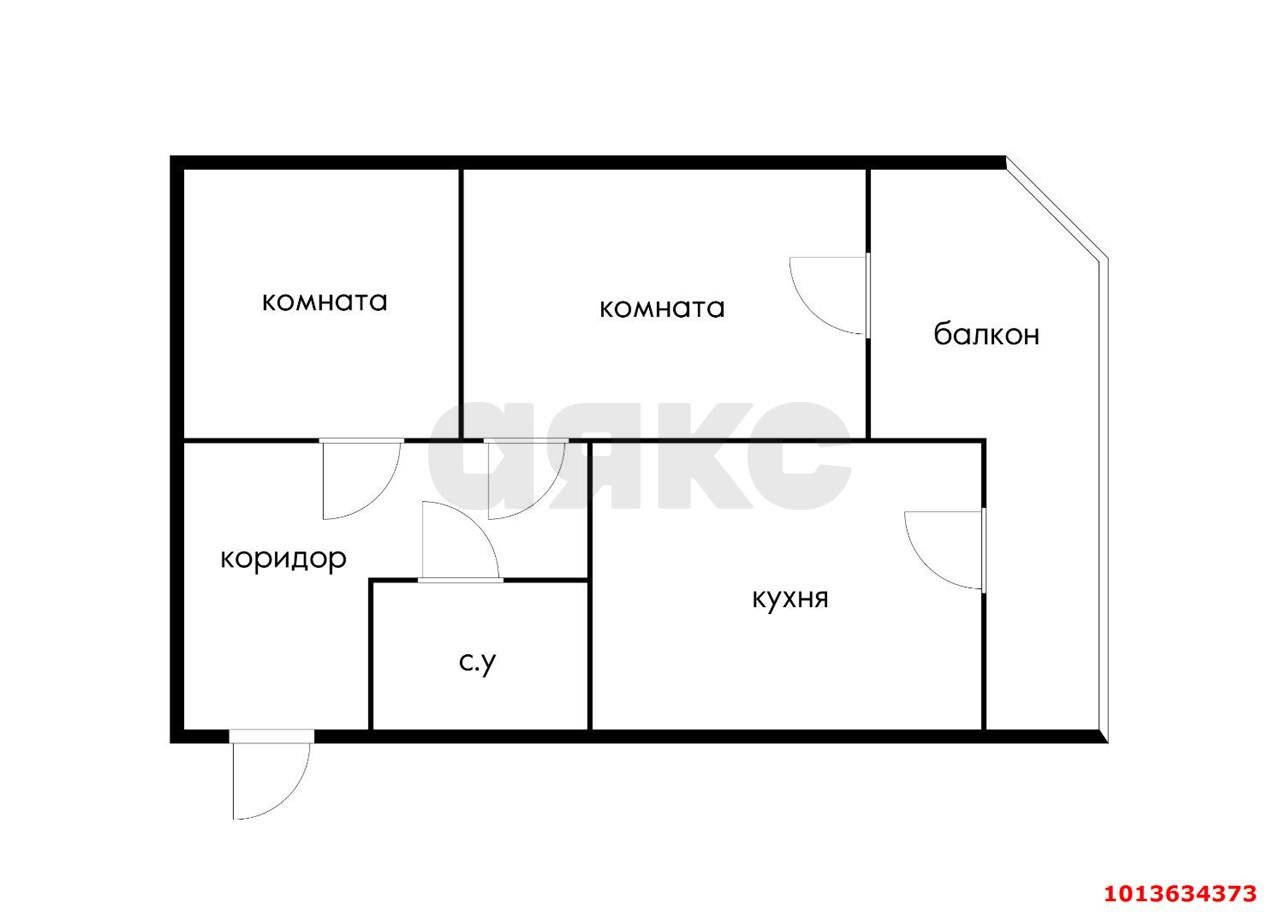 Фото №17: 2-комнатная квартира 60 м² - Краснодар, жилой комплекс Дружный, ул. Адмирала Серебрякова, 3к2