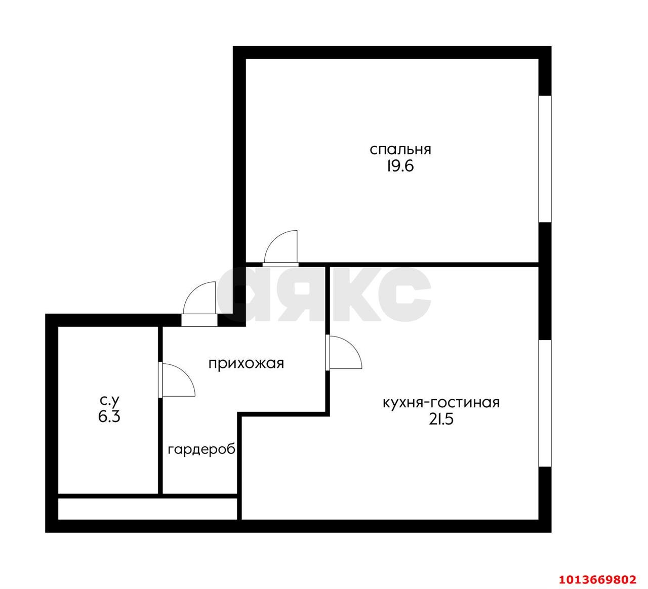 Фото №10: 2-комнатная квартира 60 м² - Краснодар, жилой комплекс Девелопмент Плаза, ул. имени 40-летия Победы, 33Г