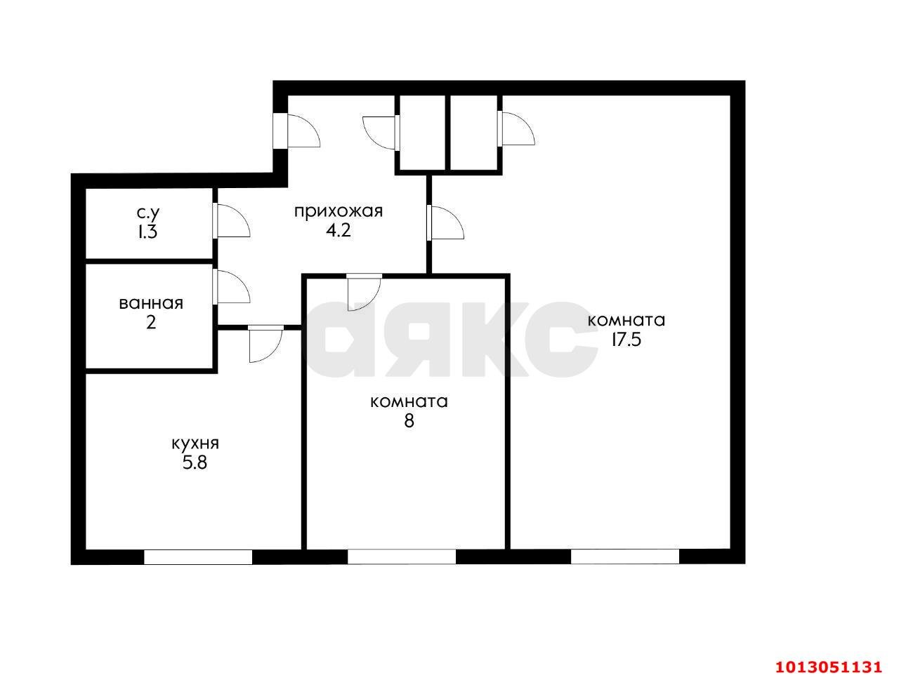 Фото №7: 2-комнатная квартира 40 м² - Краснодар, Западный внутригородской округ, ул. Брянская, 25А