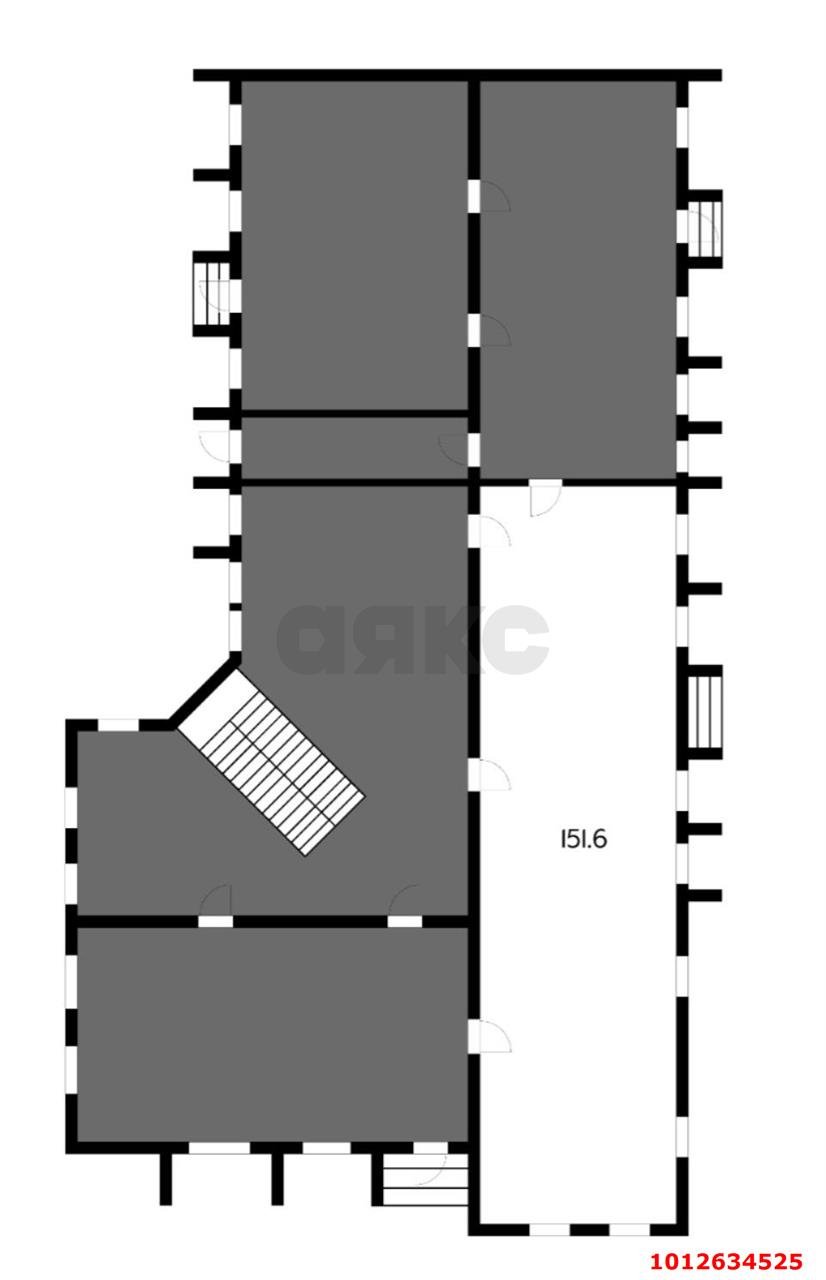 Фото №12: Торговое помещение 151&nbsp;м², 5&nbsp;эт. - Российский, мкр. Прикубанский внутригородской округ, ул. Куликова Поля, 23