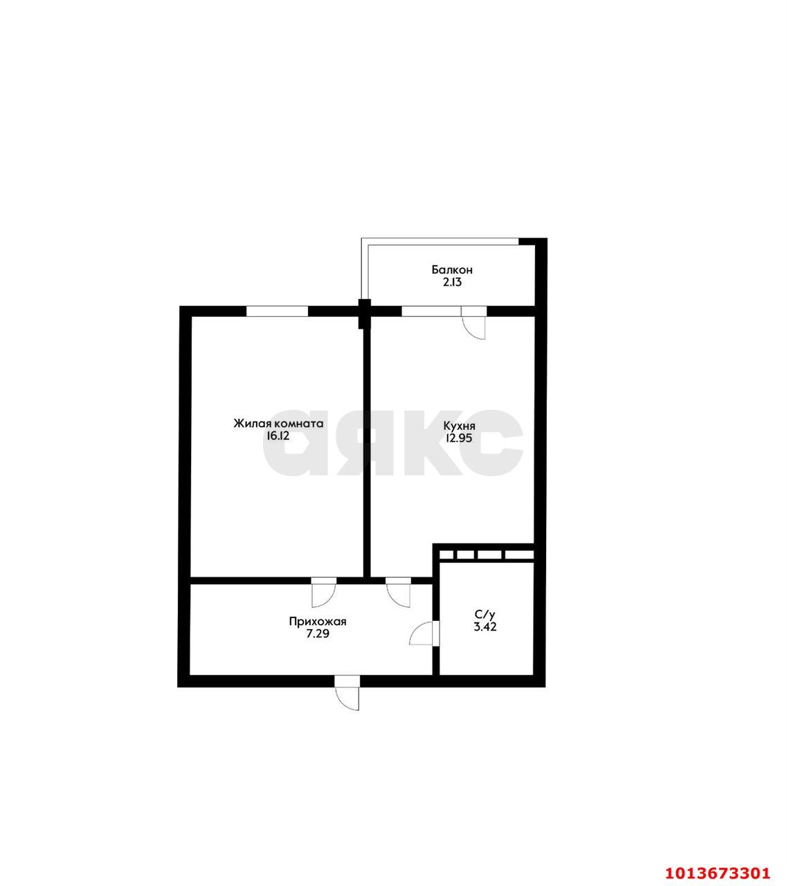 Фото №9: 1-комнатная квартира 40 м² - Краснодар, жилой комплекс Элегант, ул. Сормовская, 1/6