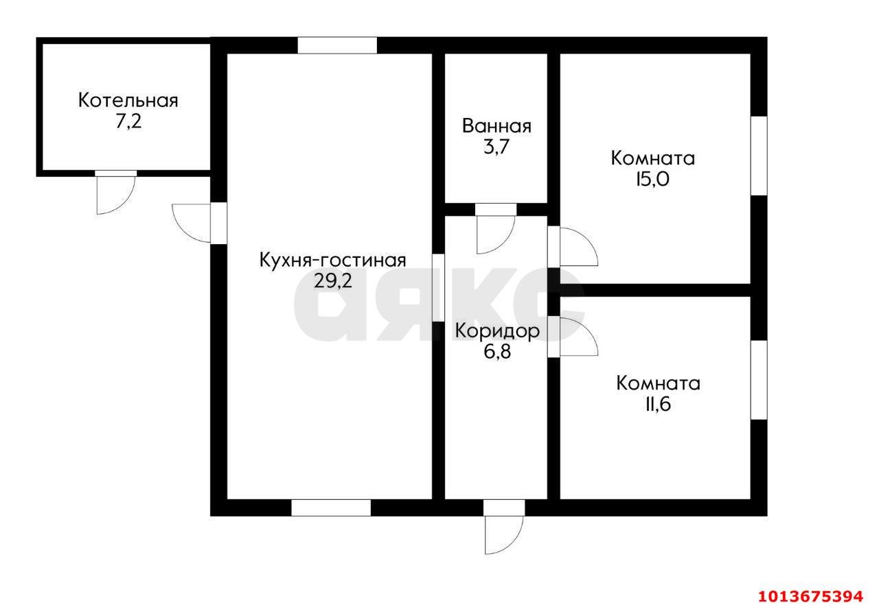 Фото №2: Дом 80 м² + 6 сот. - Кубанская Нива-2, Прикубанский внутригородской округ, ул. Малиновая