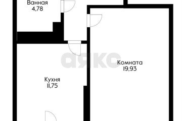 Фото №5: 1-комнатная квартира 45 м² - Краснодар, мкр. Фестивальный, ул. Гаражная, 156к1