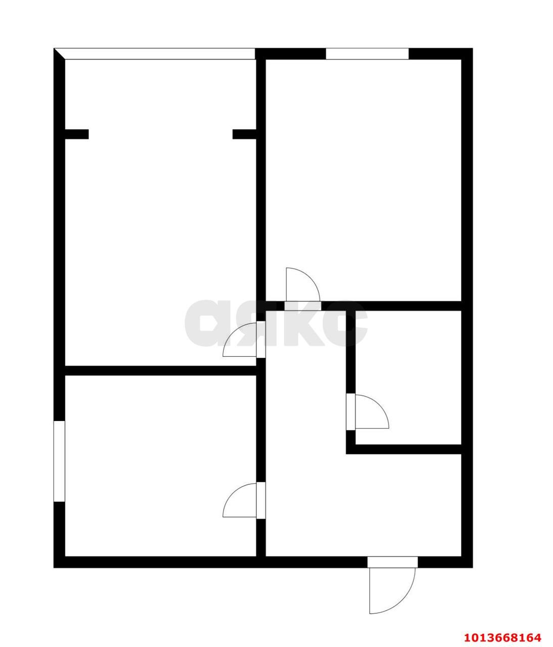 Фото №5: 2-комнатная квартира 42 м² - Краснодар, Прикубанский внутригородской округ, ул. Куликова Поля, 10