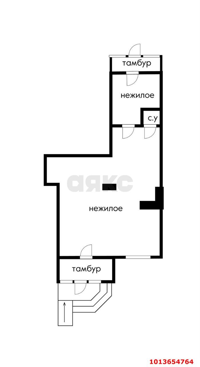 Фото №5: Торговое помещение 58 м² - Краснодар, Военный городок № 109, ул. Кореновская, 61