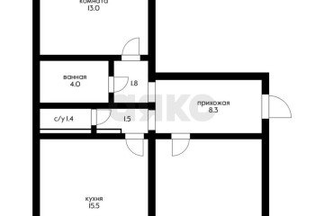 Фото №2: 2-комнатная квартира 64 м² - Краснодар, мкр. Молодёжный, ул. 3-я Целиноградская, 5