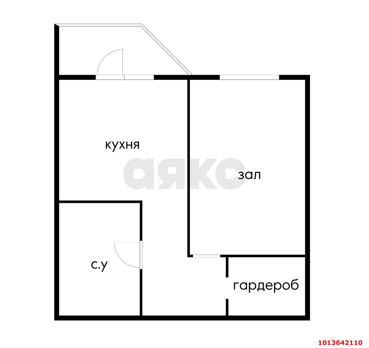 Фото №8: 1-комнатная квартира 39 м² - Краснодар, жилой комплекс Любимый Дом, ул. Московская, 133к3