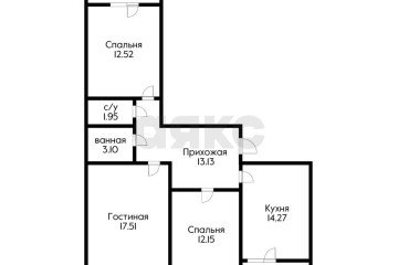 Фото №4: 3-комнатная квартира 85 м² - Краснодар, мкр. 4-й квартал, ул. имени Героя Николая Шевелёва, 5