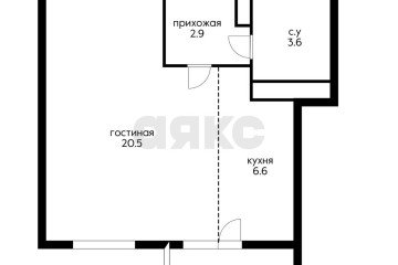 Фото №4: 1-комнатная квартира 33 м² - Краснодар, мкр. жилой комплекс Нeo-квартал Красная Площадь, ул. Конгрессная, 19/1