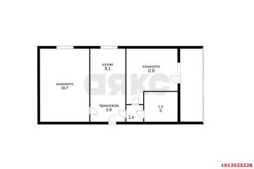 Фото №1: 2-комнатная квартира 58 м² - Краснодар, мкр. Западный внутригородской округ, ул. Фёдора Лузана, 14