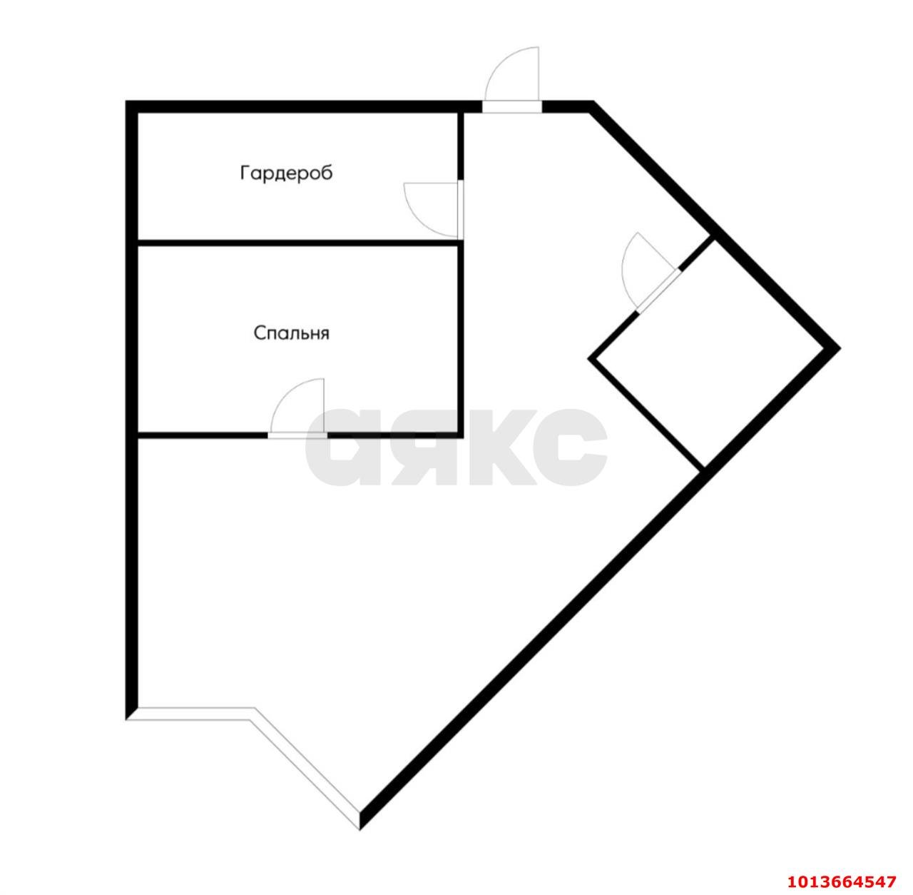 Фото №15: 1-комнатная квартира 50 м² - Краснодар, жилой комплекс Статус, ул. Стасова, 10