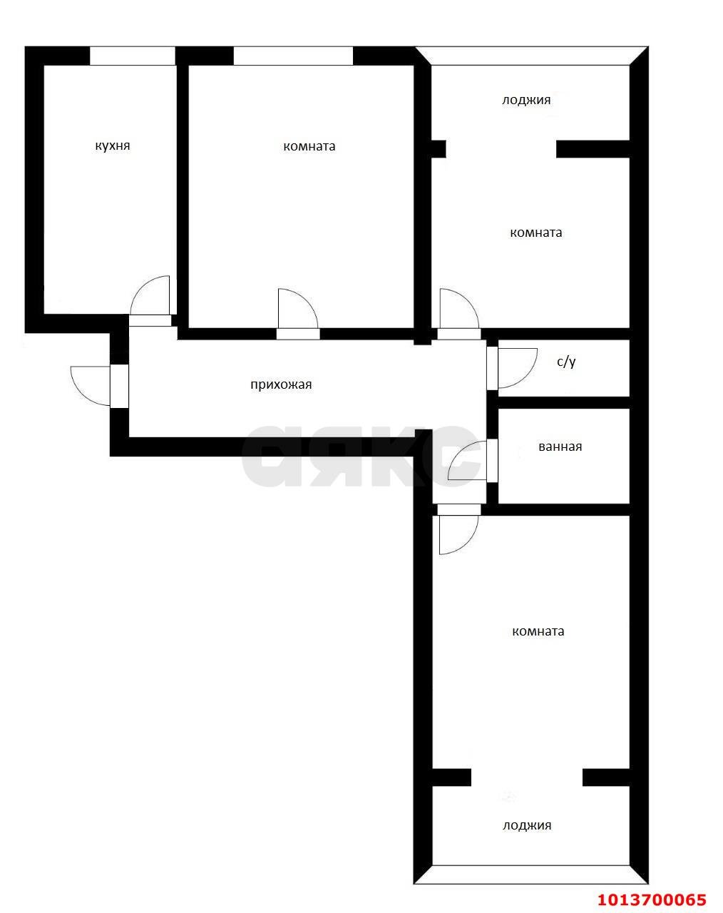 Фото №19: 3-комнатная квартира 68 м² - Краснодар, Комсомольский, ул. Симферопольская, 30/1