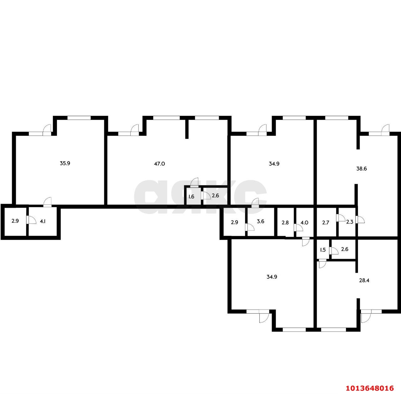 Фото №9: Торговое помещение 256 м² - Краснодар, жилой комплекс Новые Сезоны, ул. Скандинавская, 1к2