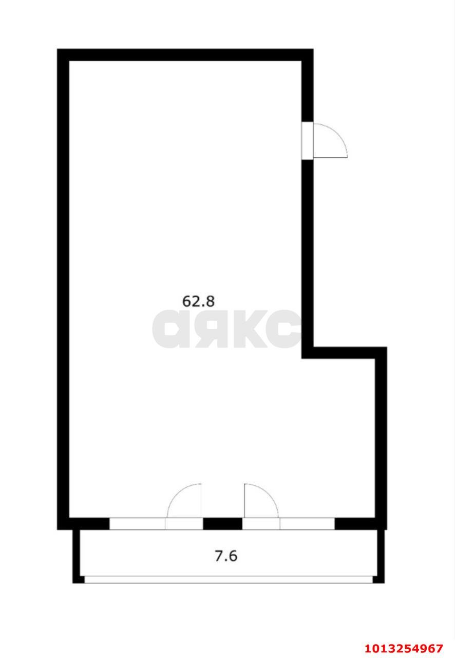 Фото №7: Торговое помещение 71 м² - Краснодар, Музыкальный, ул. имени С.С. Прокофьева, 3А