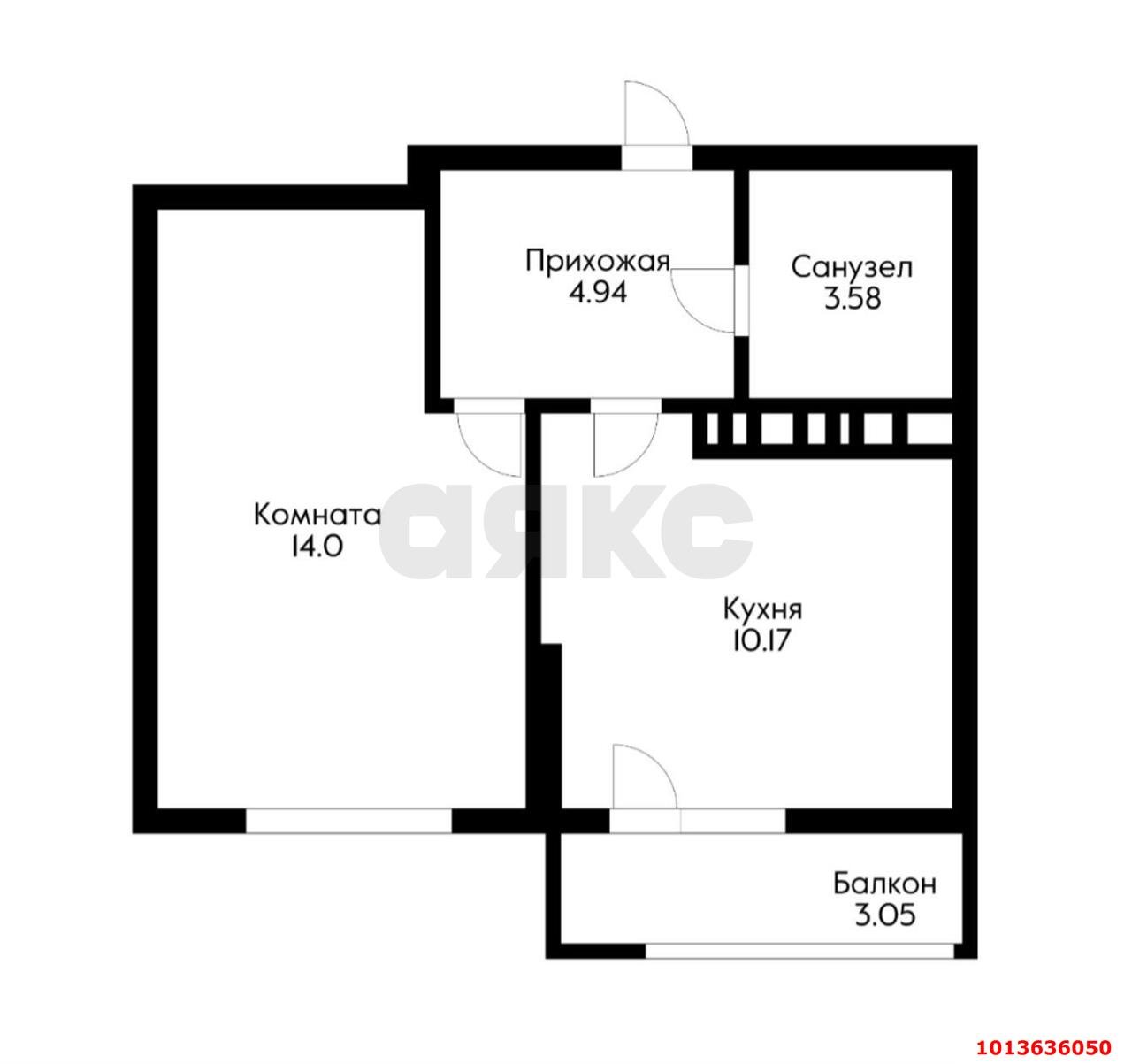 Фото №13: 1-комнатная квартира 33 м² - Краснодар, жилой комплекс Сармат, ул. Западный Обход, 65к1