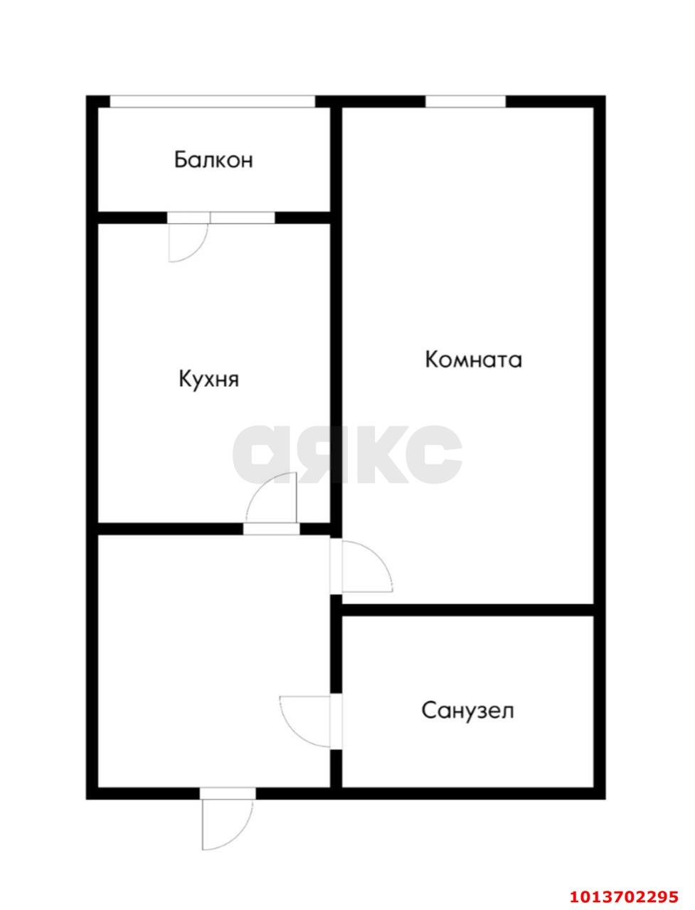 Фото №13: 1-комнатная квартира 41 м² - Краснодар, жилой комплекс Германия, ул. Шумана, 5