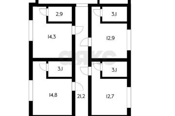 Фото №5: Отдельное здание 368 м² - Октябрь, мкр. Прикубанский внутригородской округ, ул. Зелёная, 174