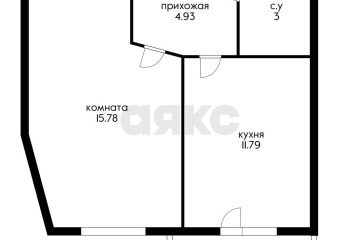 Фото №4: 1-комнатная квартира 41 м² - Краснодар, мкр. Прикубанский внутригородской округ, ул. Почтовое отделение 73, 73