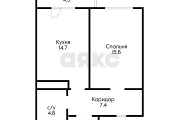 Фото №3: 1-комнатная квартира 48 м² - Краснодар, мкр. жилой комплекс Аврора Парк, ул. Шоссе Нефтяников, 22к1