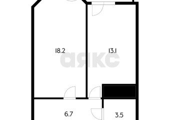 Фото №5: 1-комнатная квартира 45 м² - Краснодар, ж/м Пашковский, ул. Леонида Лаврова, 4