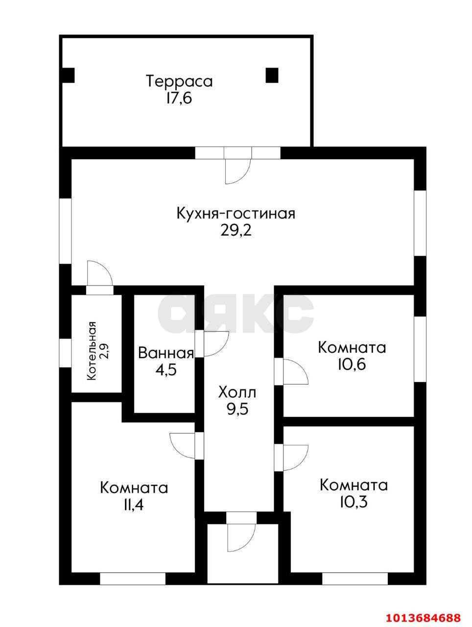 Фото №15: Дом 100 м² + 4.1 сот. - Кубанская Нива-2, Прикубанский внутригородской округ, ул. Виноградная, 482А