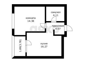 Фото №1: 1-комнатная квартира 40 м² - Краснодар, мкр. жилой квартал Патрики, ул. Сормовская, 1/4к1