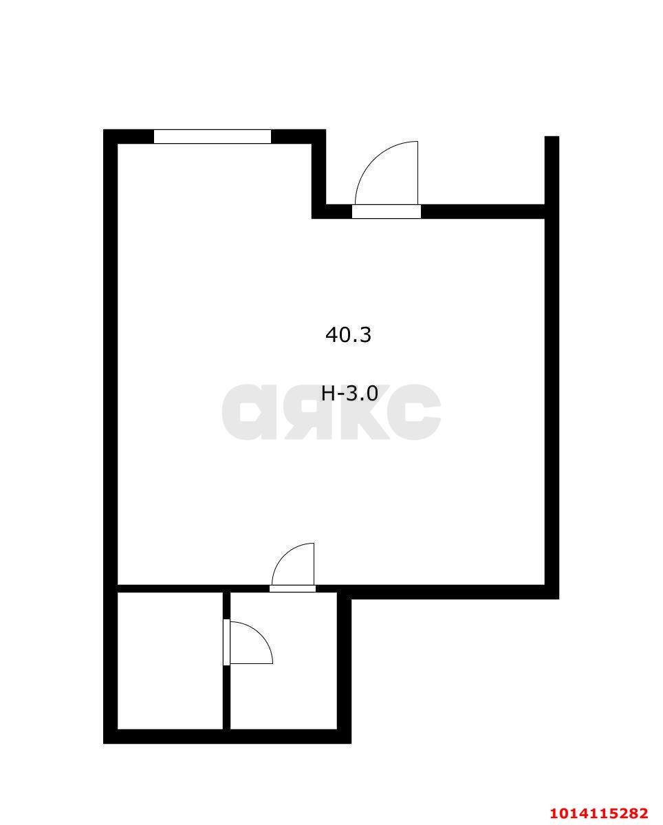 Фото №9: Торговое помещение 40&nbsp;м², 1/9&nbsp;эт. - Краснодар, Прикубанский внутригородской округ, мкр. жилой комплекс Новые Сезоны, ул. Скандинавская, 1к13