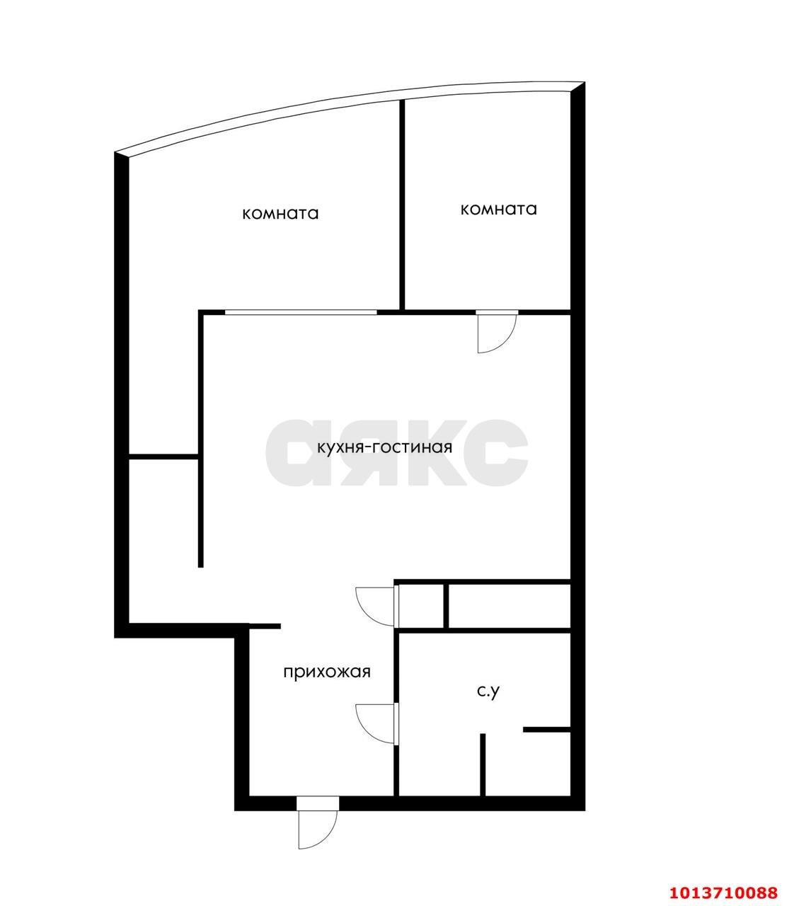 Фото №18: 2-комнатная квартира 67 м² - Краснодар, жилой комплекс Элегант, ул. Старокубанская, 137к2