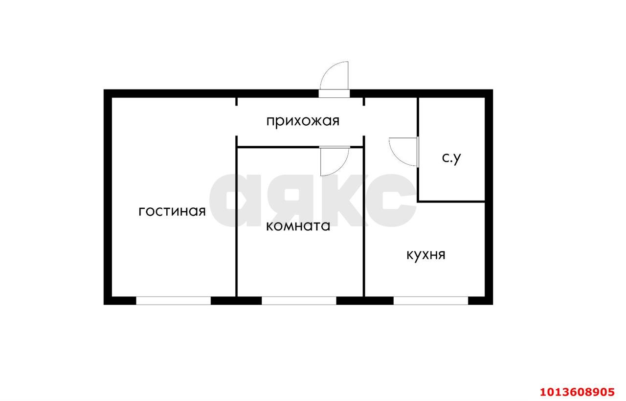 Фото №10: 2-комнатная квартира 44 м² - Краснодар, Черёмушки, ул. Селезнёва, 108