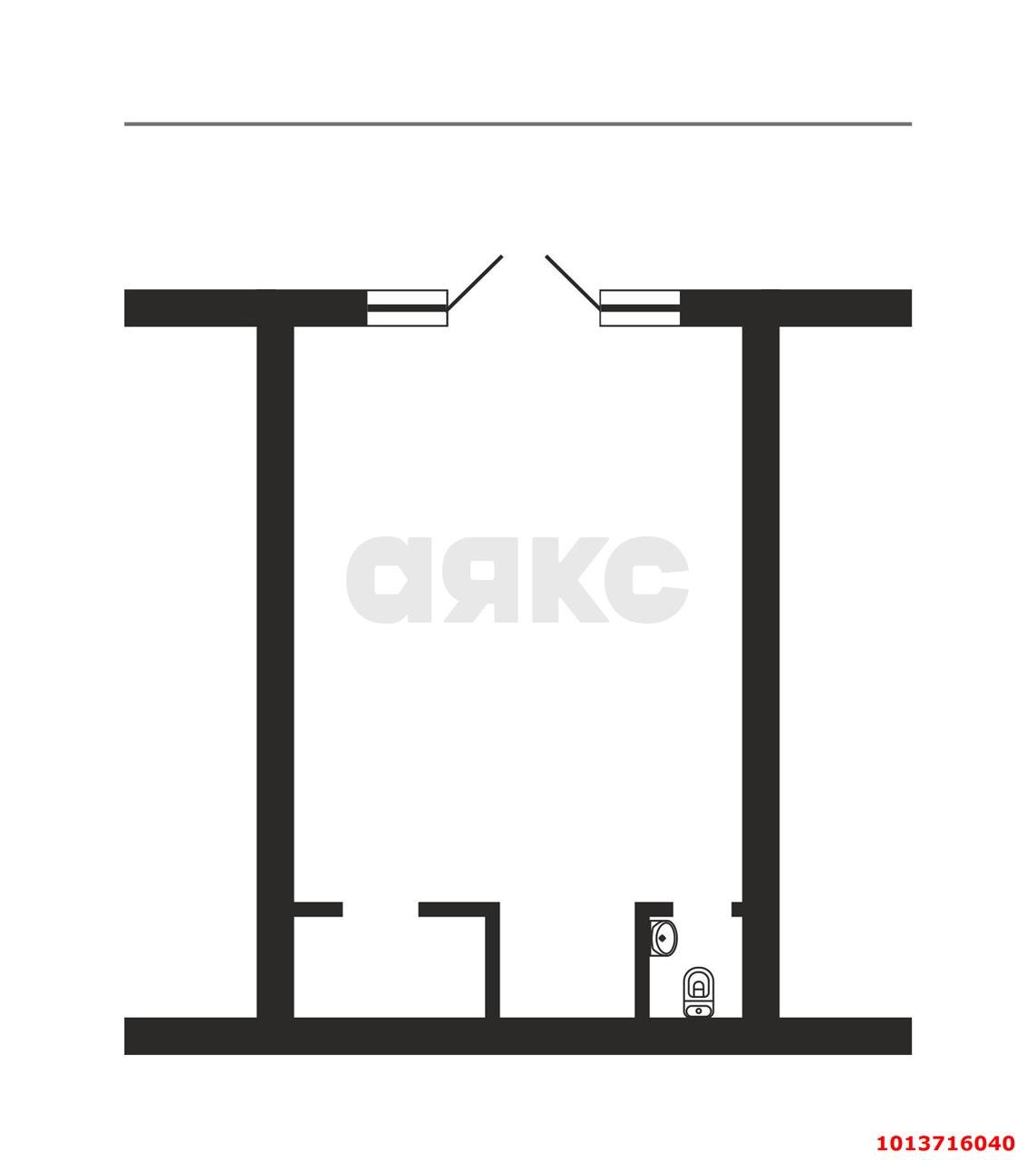 Фото №2: Торговое помещение 46 м² - Краснодар, коттеджный  Золотой Город, пр-д 3-й Звенигородский, 41