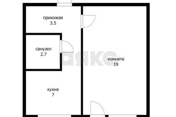 Фото №2: 1-комнатная квартира 35 м² - Краснодар, мкр. Завод Измерительных Приборов, ул. Карякина, 3