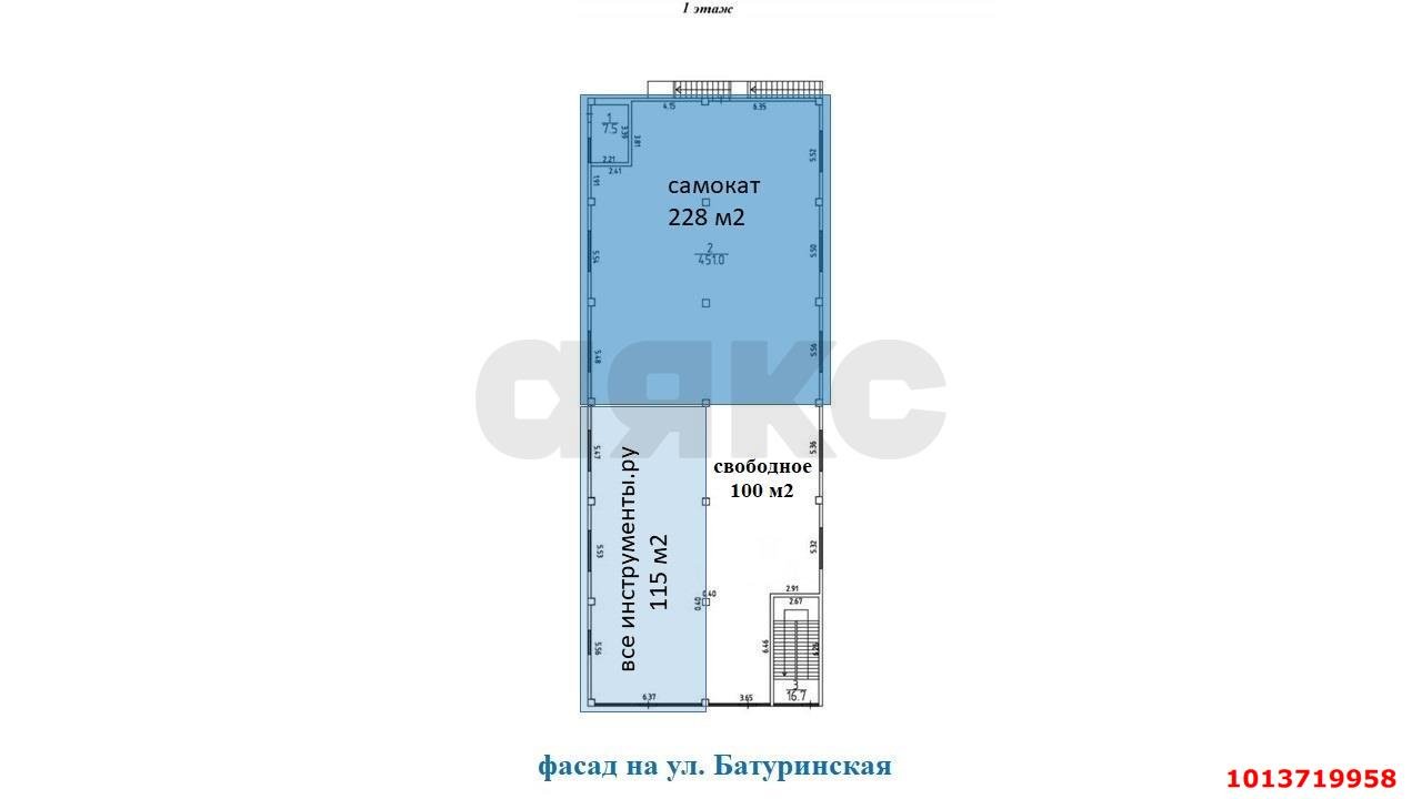 Фото №6: Торговое помещение 550 м² - Краснодар, Калинино, ул. Батуринская, 41