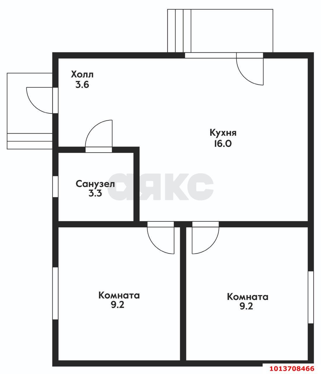 Фото №10: Дом 43 м² + 1.6 сот. - Южный, коттеджный  Южная столица, пер. Афипский, 13к2