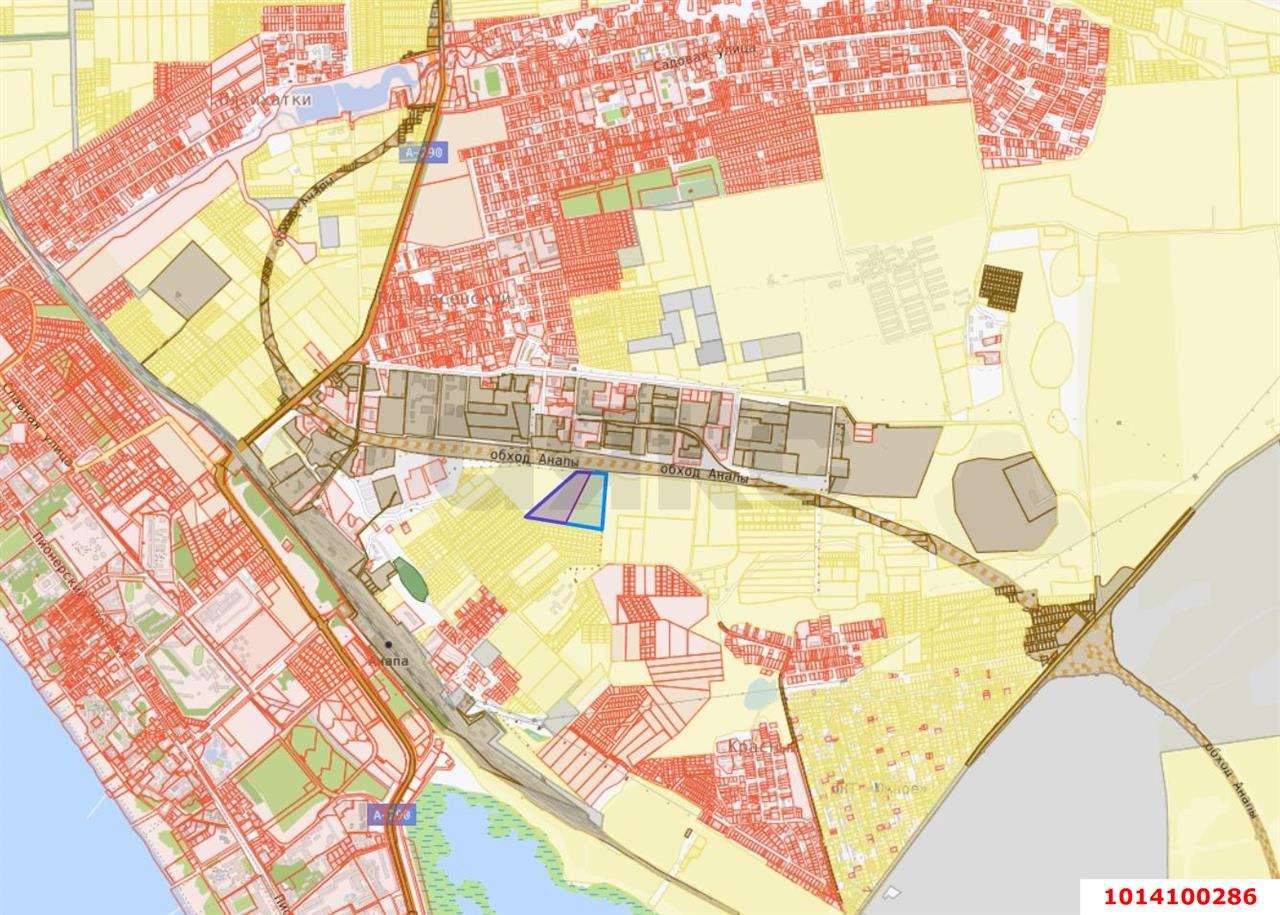 Фото №2: Коммерческая земля 441 сот. - Краснодарский край муниципальный округ Анапа