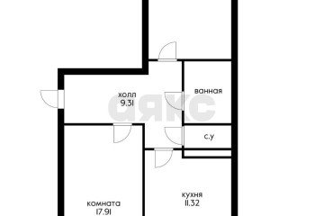 Фото №3: 2-комнатная квартира 63 м² - Краснодар, мкр. жилой комплекс Нeo-квартал Красная Площадь, ул. Конгрессная, 19/1к2