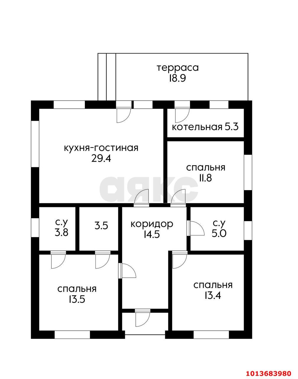 Фото №2: Дом 125 м² + 5.2 сот. - Краснодар, коттеджный  Крепость, ул. Приморско-Ахтарская