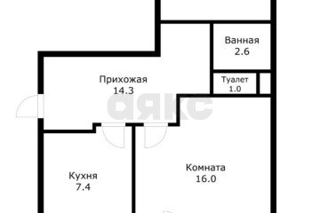 Фото №1: 2-комнатная квартира 58 м² - отделения № 2 СКЗНИИСиВ, мкр. Прикубанский внутригородской округ, ул. Ботаническая, 2