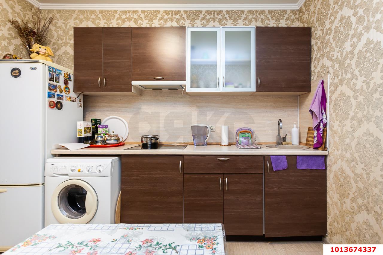Фото №6: 1-комнатная квартира 34&nbsp;м², 3/10&nbsp;эт. - Краснодар, Прикубанский внутригородской округ, Музыкальный, мкр. ЖК Инсити, ул. Российская, 267/3к3
