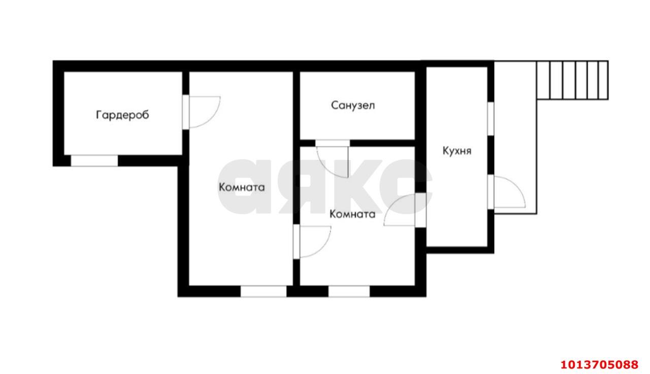 Фото №11: 1-комнатная квартира 33 м² - Краснодар, Центральный, ул. Комсомольская, 47