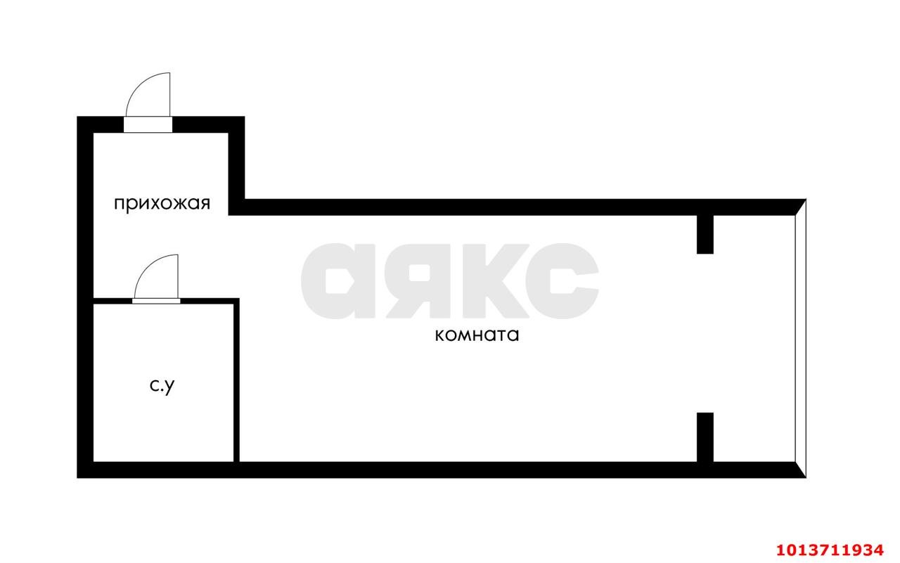 Фото №11: Студия 28 м² - Российский, Прикубанский внутригородской округ, ул. 2-я Тверская, 2/1