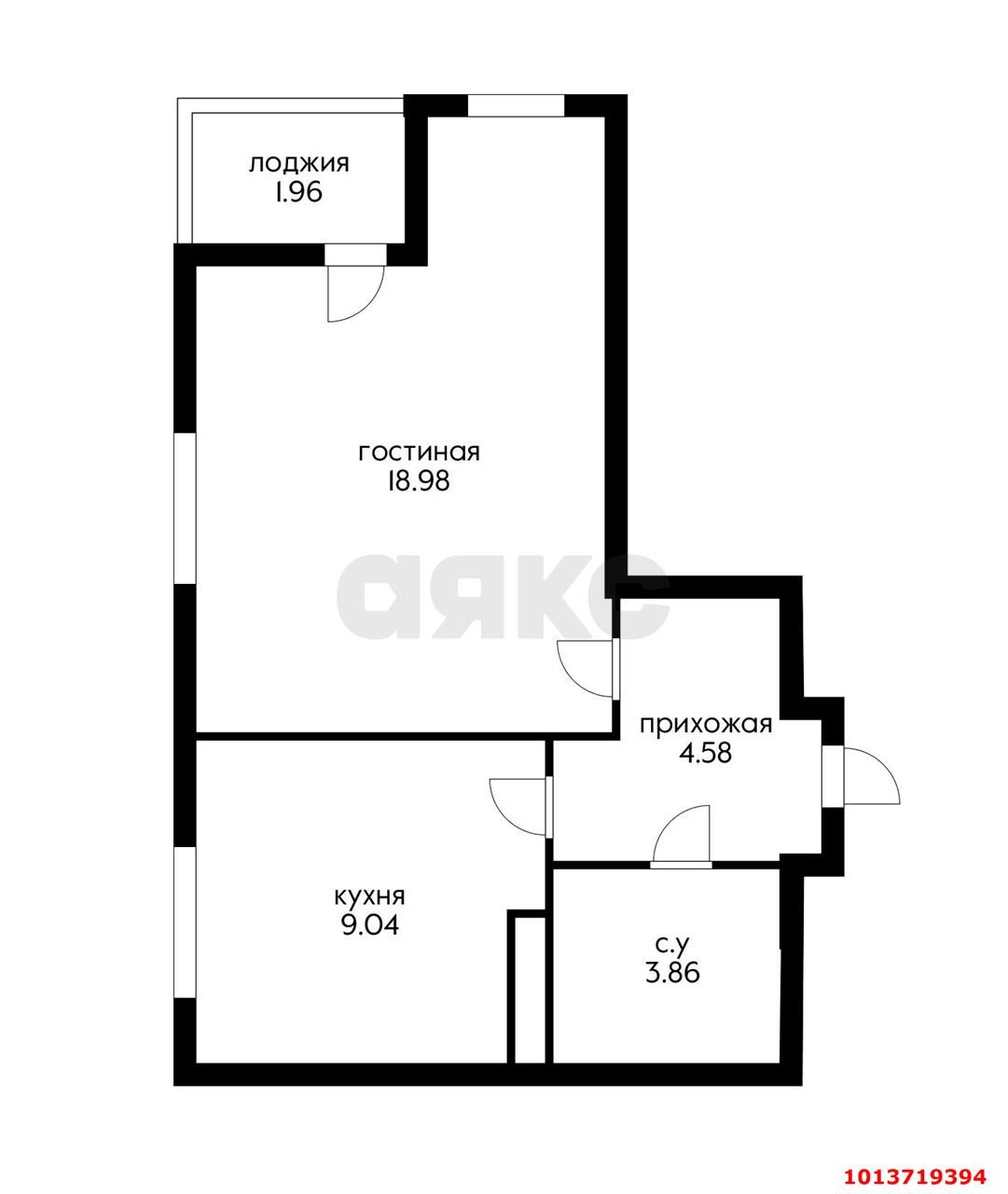 Фото №2: 1-комнатная квартира 37 м² - Краснодар, жилой комплекс Архитектор, ул. имени Алексея Кадочникова