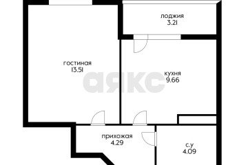 Фото №2: 1-комнатная квартира 34 м² - Краснодар, мкр. жилой комплекс Архитектор, ул. Наставников, 12