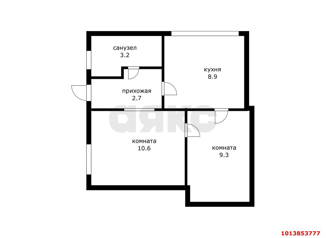 Фото №13: 2-комнатная квартира 28&nbsp;м², 1/1&nbsp;эт. - Краснодар, Прикубанский внутригородской округ, мкр. Славянский, ул. 4-я Линия, 14