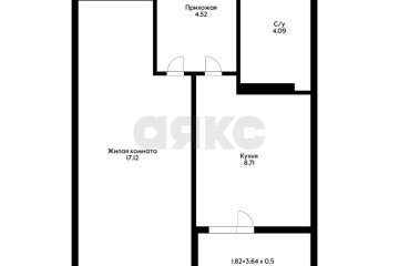 Фото №5: 1-комнатная квартира 38 м² - Краснодар, мкр. жилой комплекс Сограт, ул. Красных Партизан, 4/15