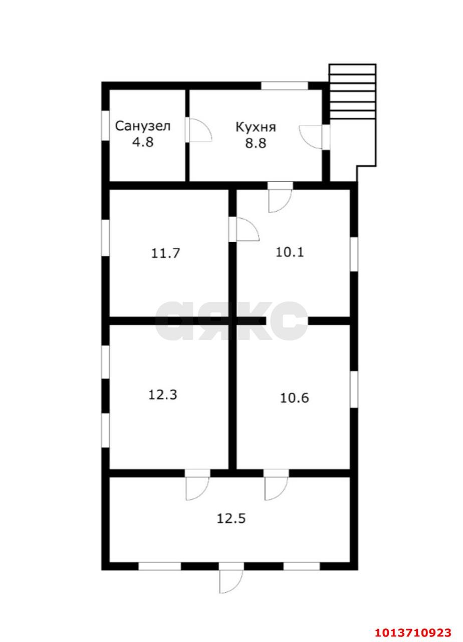 Фото №15: Дом 70 м² + 3.6 сот. - Яблоновский, ул. Красная, 28