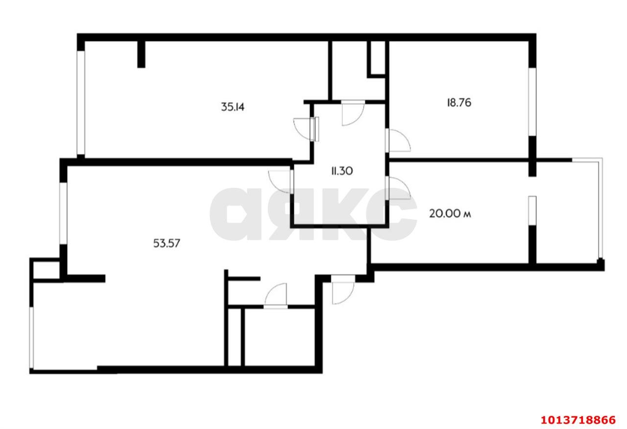 Фото №22: 4-комнатная квартира 134 м² - Краснодар, жилой комплекс Тургенев, ул. Дальняя, 8к1