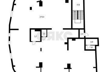 Фото №2: Торговое помещение 283 м² - Краснодар, мкр. Центральный, ул. Кубанская Набережная, 3