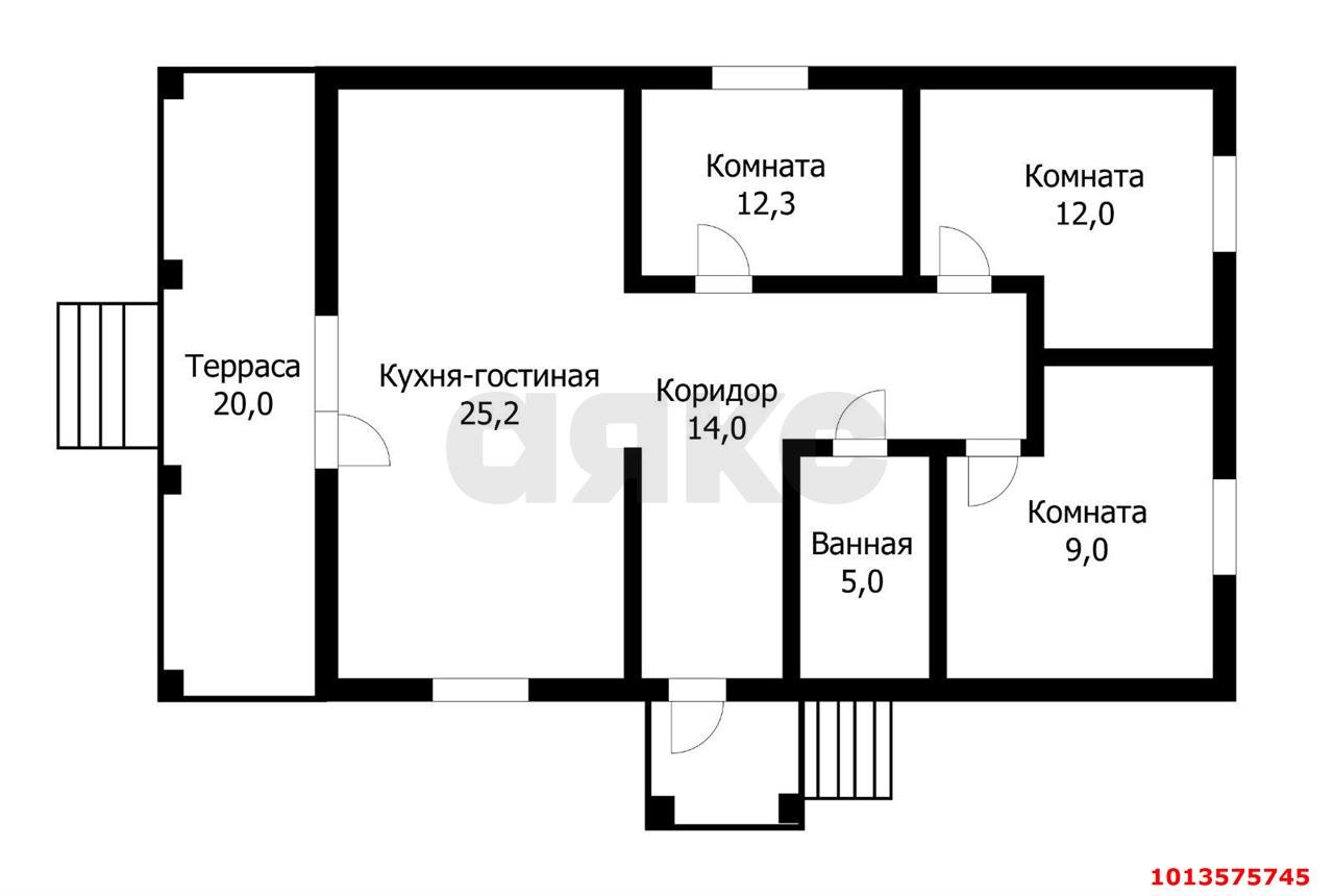 Фото №2: Дом 77 м² + 7.46 сот. - Старомышастовская, ул. Выгонная, 1