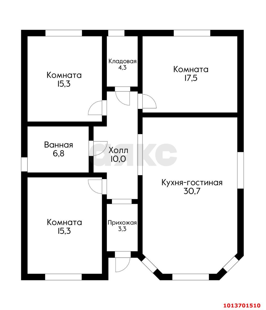 Фото №12: Дом 107 м² + 4.02 сот. - Знаменский, Чайка, ул. Цветочная, 52